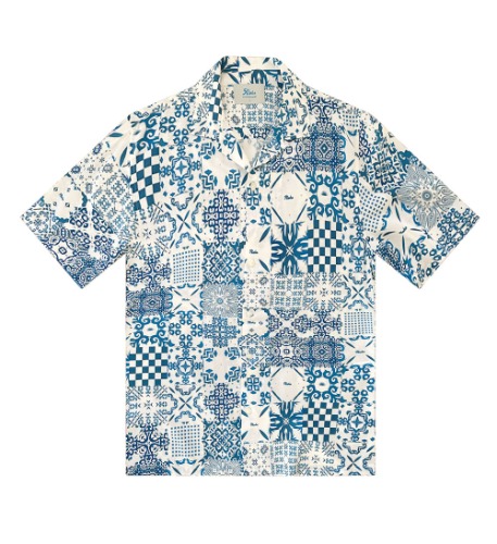 K하와이안-패턴 프리미엄 오버핏 하와이안 셔츠 favorite s/s series